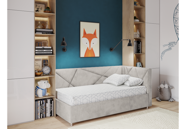 Изображение товара Односпальная кровать Elmax Катания 90x200  (Glory 01)