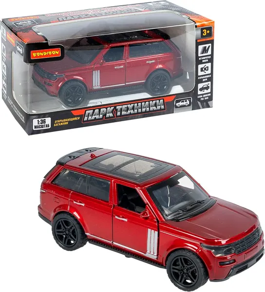 Изображение товара Масштабная модель автомобиля Bondibon Внедорожник / ВВ6424