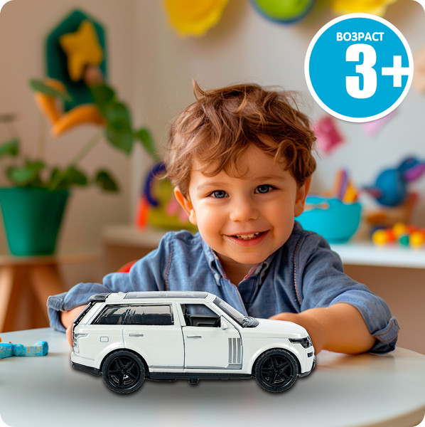 Изображение товара Масштабная модель автомобиля Bondibon Внедорожник / ВВ6425