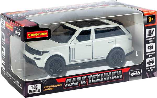 Изображение товара Масштабная модель автомобиля Bondibon Внедорожник / ВВ6425