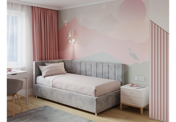 Изображение товара Односпальная кровать Elmax Ровена 100x200  (Glory 14)