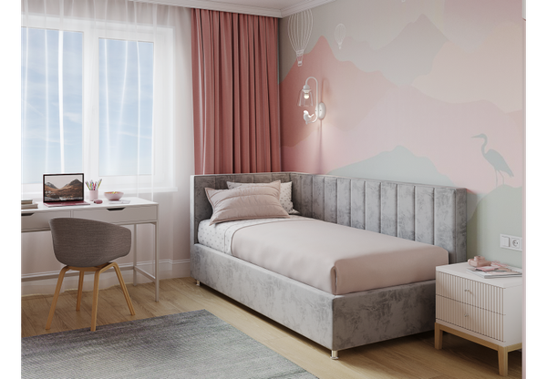 Изображение товара Односпальная кровать Elmax Ровена 100x200  (Glory 16)