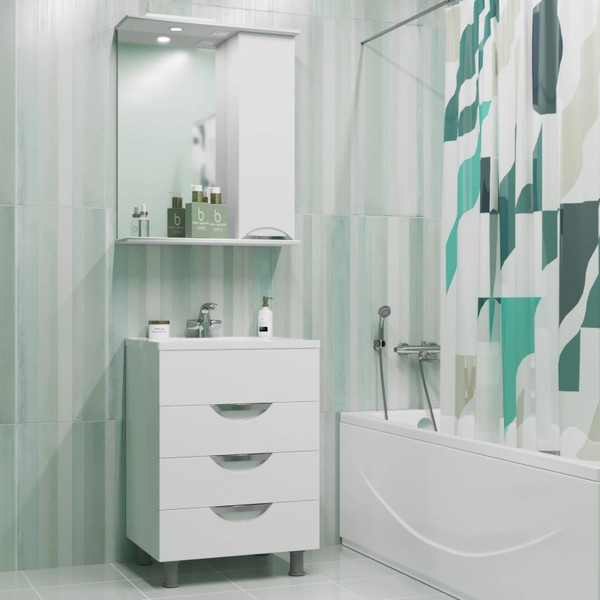 Изображение товара Тумба под умывальник Mixline Этьен-58 / 555157