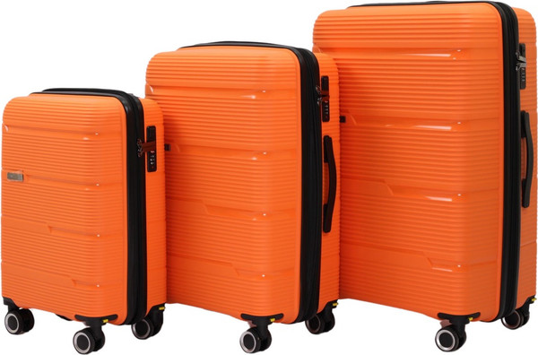 Изображение товара Чемодан на колесах PRIDE РР-203 (S, оранжевый)