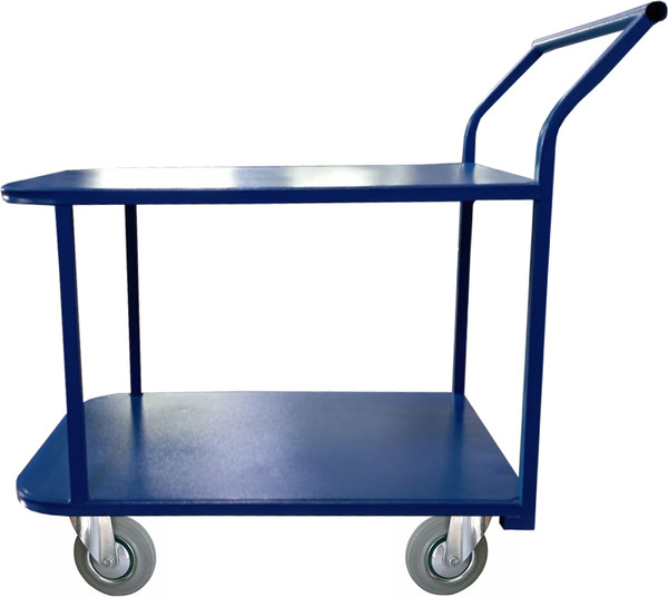 Изображение товара Тележка платформенная TOR ТП-2Я 600х900 2х-ярусная 160мм / 1048046