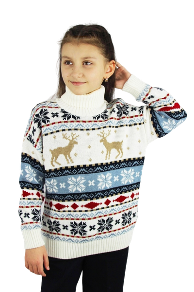 Изображение товара Свитер детский Polesie 4С0776-Д43 (р.146,152-72, снежок)