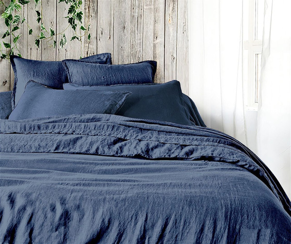 Изображение товара Комплект постельного белья Koenigson №19-4118 Теплый лен 1.5 простыня на резинке 140x200x30 (Nils)