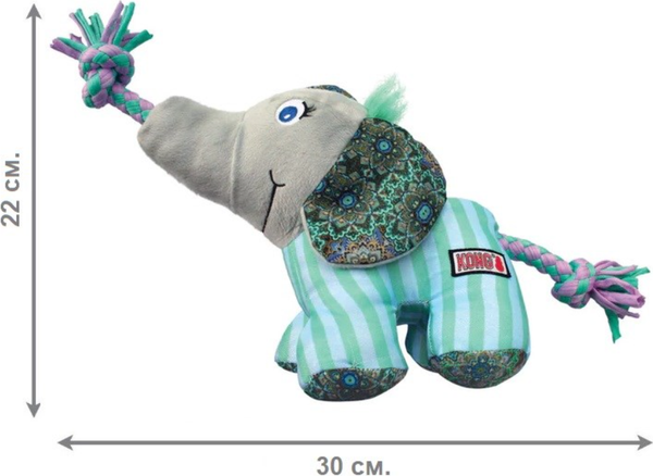 Изображение товара Игрушка для собак KONG Knots Carnival Eleph M/L / 68482