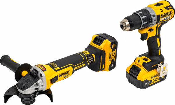 Изображение товара Набор электроинструмента DeWalt DCD791 + угловая шлифовальная машина DCG405 / DCK2020P2T