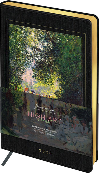 Изображение товара Ежедневник Greenwich Line High Art. Monet 2025 А5 / DdA5_0 (176л)