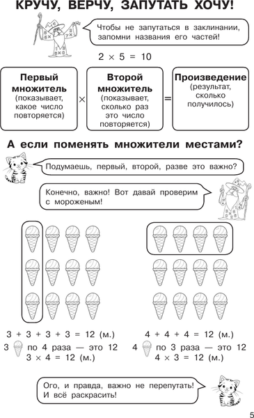 Изображение товара Учебное пособие АСТ Таблица умножения. Выучим легко и просто, мягкая обложка (Узорова Ольга)