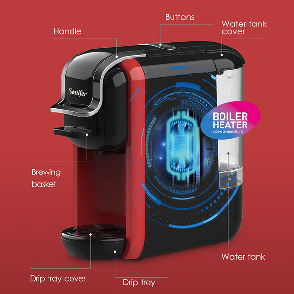 Изображение товара Капсульная кофеварка Sonifer SF-3547