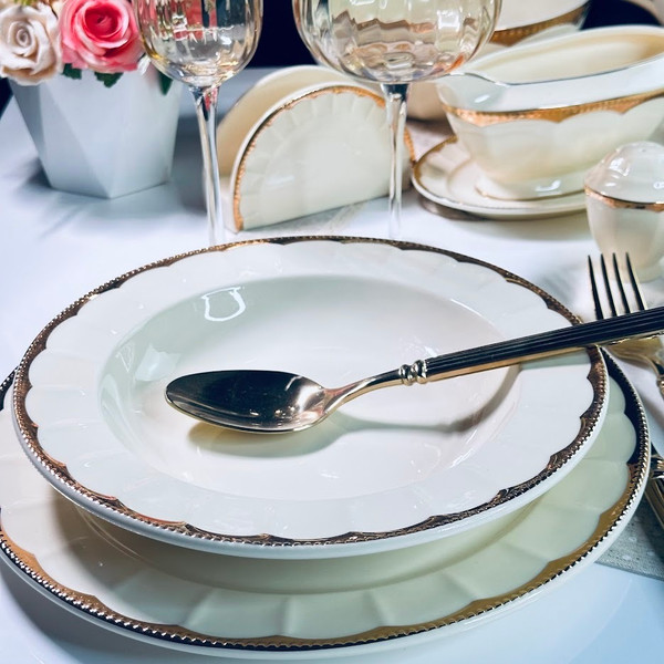 Изображение товара Набор тарелок Lenardi Империал золото 205-935 (6шт)