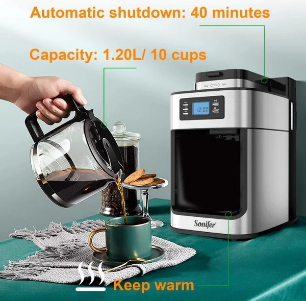 Изображение товара Капельная кофеварка Sonifer SF-3541