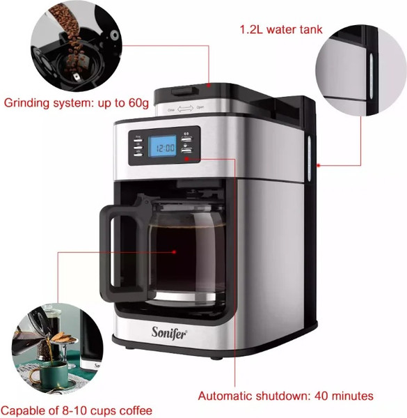 Изображение товара Капельная кофеварка Sonifer SF-3541
