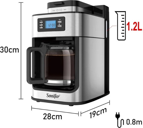 Изображение товара Капельная кофеварка Sonifer SF-3541