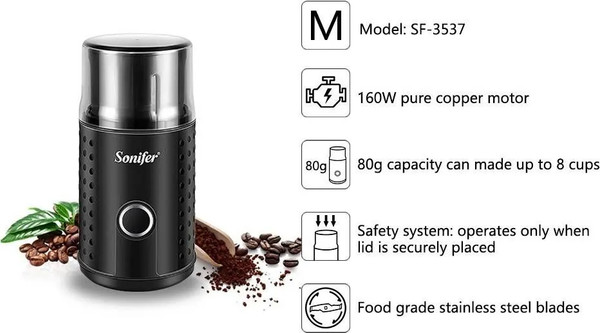 Изображение товара Кофемолка Sonifer SF-3537