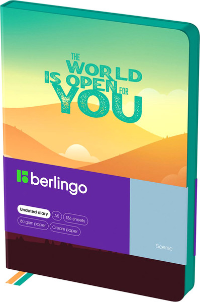 Изображение товара Ежедневник Berlingo Scenic А5 / UD2_01S16 (136л)