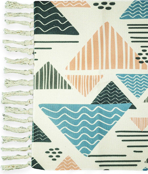 Изображение товара Коврик Solmax&Home Треугольники 60x130 / SM98468