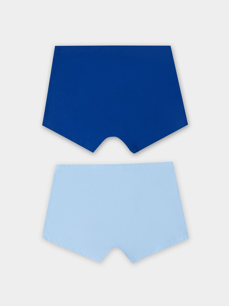 Изображение товара Комплект мужских трусов Mark Formelle 411216-2 (р.94-104, голубая пастель/сапфир)