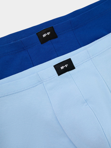 Изображение товара Комплект мужских трусов Mark Formelle 411216-2 (р.94-104, голубая пастель/сапфир)