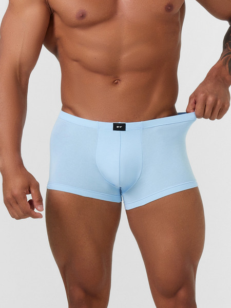 Изображение товара Комплект мужских трусов Mark Formelle 411216-2 (р.94-104, голубая пастель/сапфир)