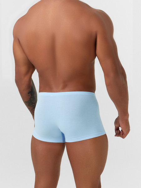 Изображение товара Комплект мужских трусов Mark Formelle 411216-2 (р.94-104, голубая пастель/сапфир)