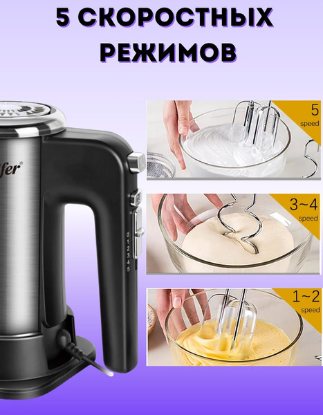 Изображение товара Миксер ручной Sonifer SF-7022