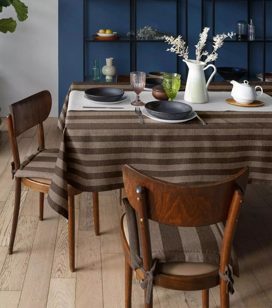 Изображение товара Скатерть Волшебная ночь Волшебная ночь 165x200 ДТ172 / 776954 (зебра/капучино)