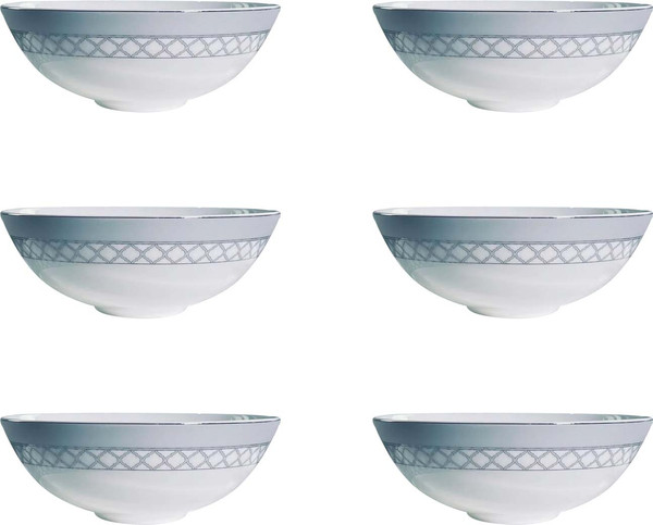 Изображение товара Набор салатников Lenardi Версаль серебро 145-603 (6шт)