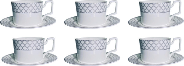 Изображение товара Набор для чая/кофе Lenardi Версаль серебро 145-595