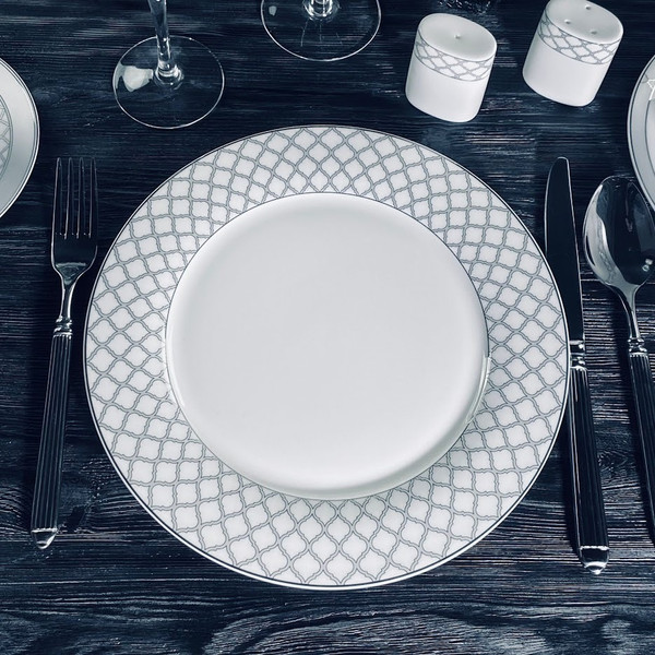 Изображение товара Набор тарелок Lenardi Версаль серебро 145-596 (6шт)