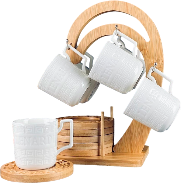 Изображение товара Набор для чая/кофе Lenardi Bamboo 140-114