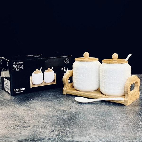 Изображение товара Набор для специй Lenardi Bamboo 140-120