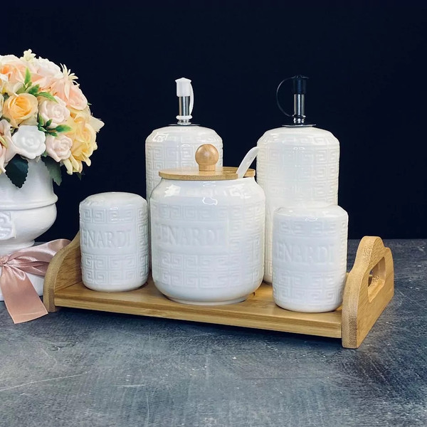 Изображение товара Набор для специй Lenardi Bamboo 140-123