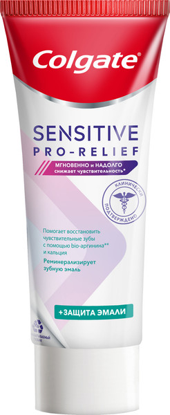 Изображение товара Зубная паста Colgate Sensitive Pro-Relief + защита эмали (75мл)