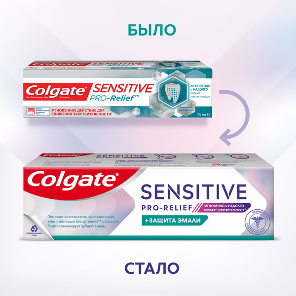Изображение товара Зубная паста Colgate Sensitive Pro-Relief + защита эмали (75мл)