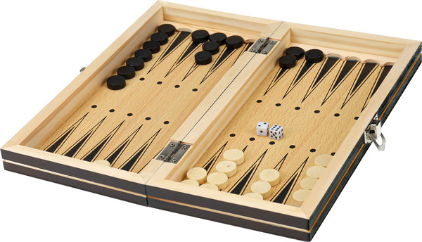 Изображение товара Набор настольных игр No Brand 3в1 Шахматы с магнитом, шашки без магнита, нарды / P00032