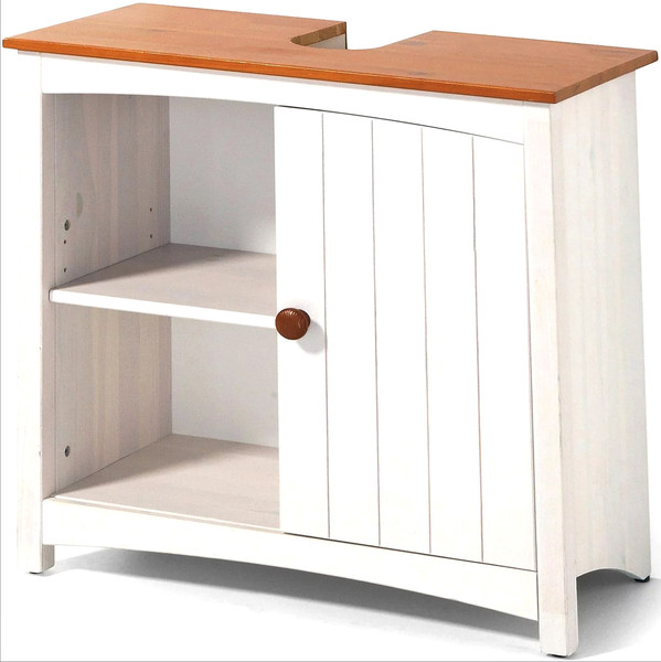 Изображение товара Тумба под умывальник Dipriz Paula Д.1304.1 (белый воск/черри)