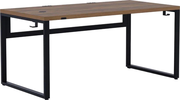 Изображение товара Компьютерный стол Millwood Каир Смарт 160x80x74.2 (дуб табачный Craft/металл черный)