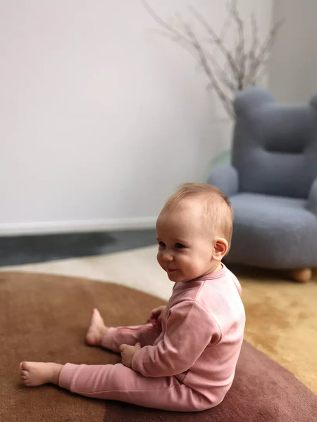 Изображение товара Набор комбинезонов для малышей MOWbaby Birds / 1282 (Rose, р.68)