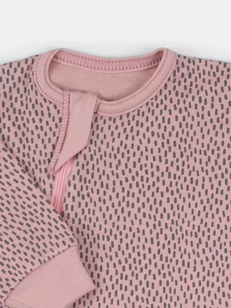 Изображение товара Набор комбинезонов для малышей MOWbaby Birds / 1282 (Rose, р.68)