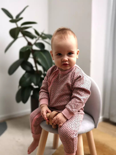 Изображение товара Набор комбинезонов для малышей MOWbaby Birds / 1282 (Rose, р.74)