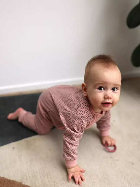 Изображение товара Набор комбинезонов для малышей MOWbaby Birds / 1282 (Rose, р.74)