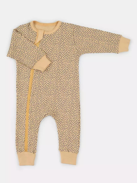 Изображение товара Набор комбинезонов для малышей MOWbaby Birds /1282 (Yellow, р.74)
