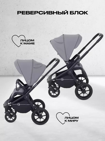 Изображение товара Детская универсальная коляска Rant Flex 2в1 / RA076 (Grey)