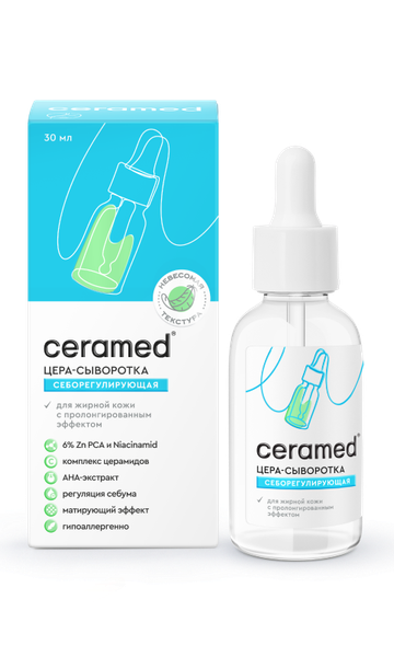 Изображение товара Сыворотка для лица Ceramed Себорегулирующая Концентрированная (30мл)