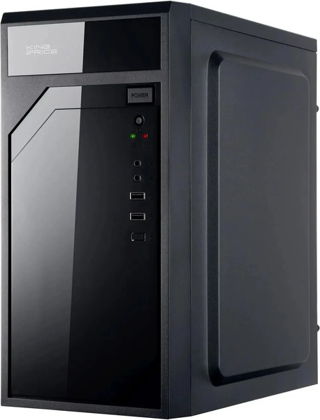 Изображение товара Корпус для компьютера KingPrice KPCC-MN208 (черный, без БП)