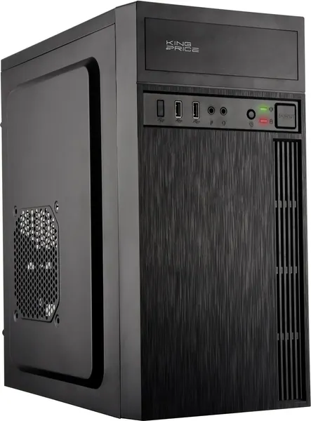 Изображение товара Корпус для компьютера KingPrice KPCC-MN210 (черный, без БП)