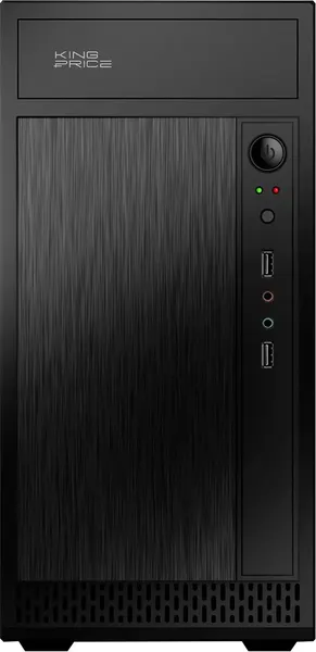 Изображение товара Корпус для компьютера KingPrice KPCC-MN211 (черный, без БП)